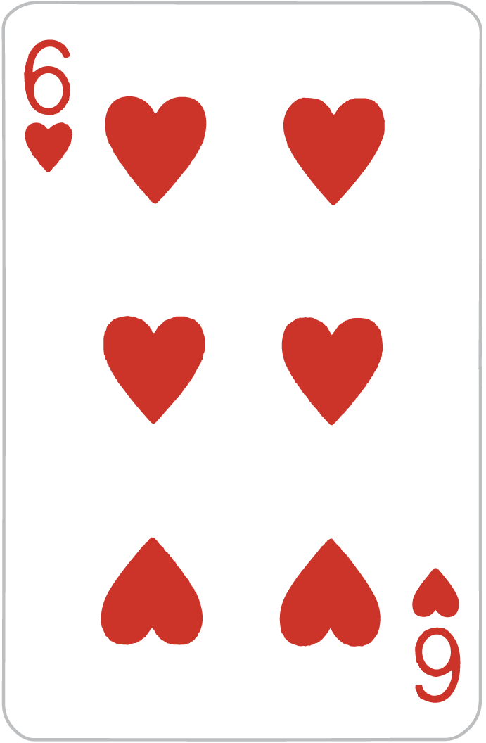 Hearts card