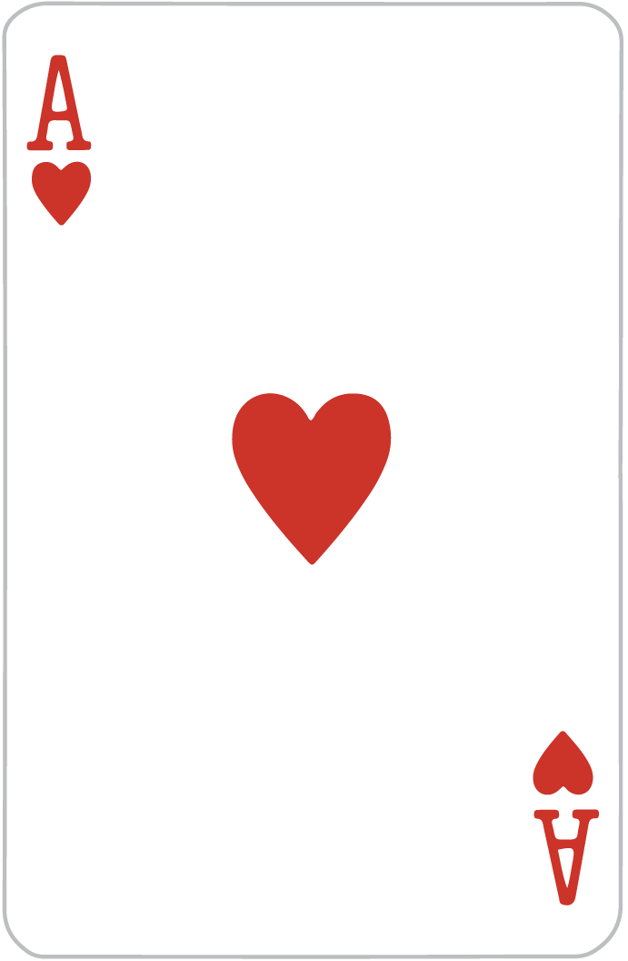 Hearts card